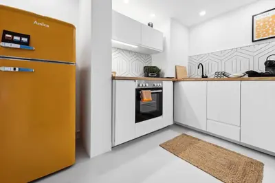 Küche/Küchenzeile in der Unterkunft Stylischer WohnTRAUM in Ronsdorf - Nähe DUS & Dortmund & Köln & Essen