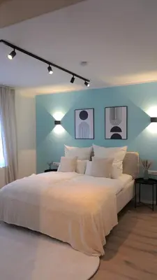 Ein Bett oder Betten in einem Zimmer der Unterkunft Zentral & Modern - 30 min bis zur Messe in Köln und Düsseldorf