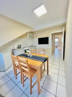 Küche/Küchenzeile in der Unterkunft Dortmund City Wohnung 85/7