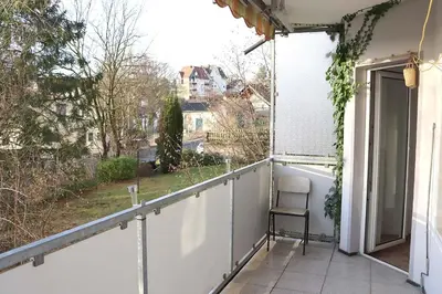 Ein Balkon oder eine Terrasse in der Unterkunft Calm & View Apartments in Remscheid
