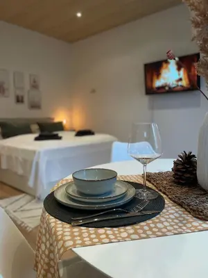 TV/Unterhaltungsangebot in der Unterkunft Cozy Apartment Blume