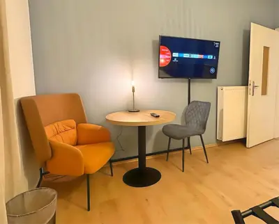 TV/Unterhaltungsangebot in der Unterkunft Urban & Chic: 2Bdr, Parkplatz