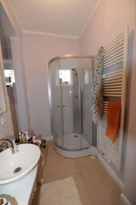 Ein Badezimmer in der Unterkunft Luxuriöse Wohnung in Schwerte