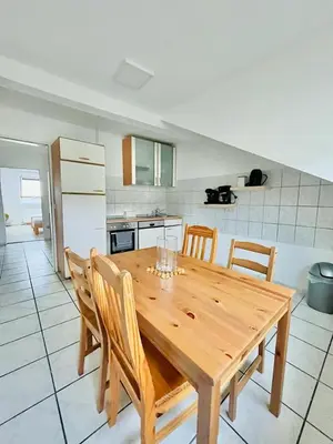 Küche/Küchenzeile in der Unterkunft Dortmund City Wohnung 85/6