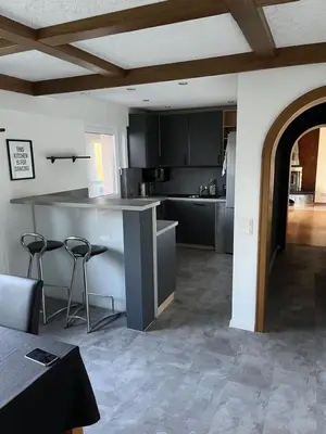 Küche/Küchenzeile in der Unterkunft Voll Ausgestattetes Appartment in Bergkamen-Oberaden