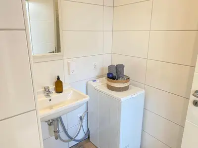 Ein Badezimmer in der Unterkunft Privates & gemütliches Appartement inklusive Parkplatz