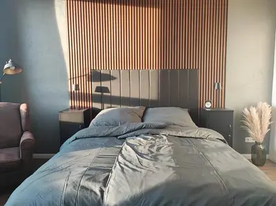 Ein Bett oder Betten in einem Zimmer der Unterkunft Modernes Juwel in Hagen City