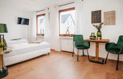 Ein Bett oder Betten in einem Zimmer der Unterkunft Kurzzeitglück 24h Self Check-In MH02