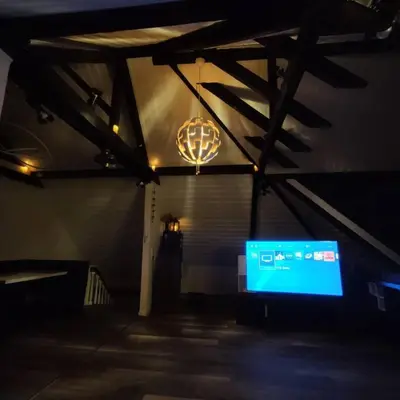TV/Unterhaltungsangebot in der Unterkunft Aussicht auf die Altstadt Lennep