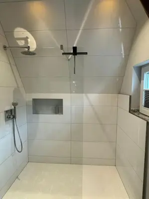Ein Badezimmer in der Unterkunft Weitsicht