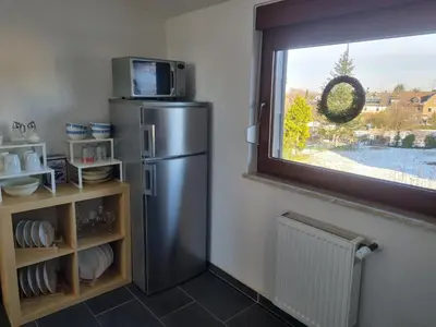 Küche/Küchenzeile in der Unterkunft Wohlfühlende Wohnung nähe Dortmund