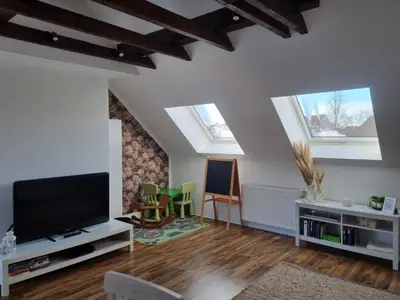 TV/Unterhaltungsangebot in der Unterkunft Wohlfühlende Wohnung nähe Dortmund
