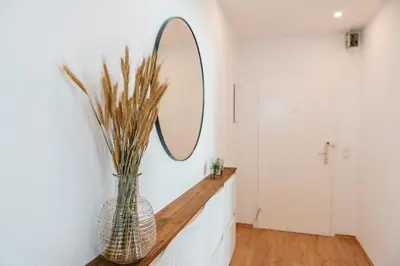 Grundriss der Unterkunft bright & grey - Netflix - City - Wifi - 4 Person