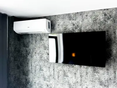 TV/Unterhaltungsangebot in der Unterkunft Apartment Düsseldorf-Lohausen II