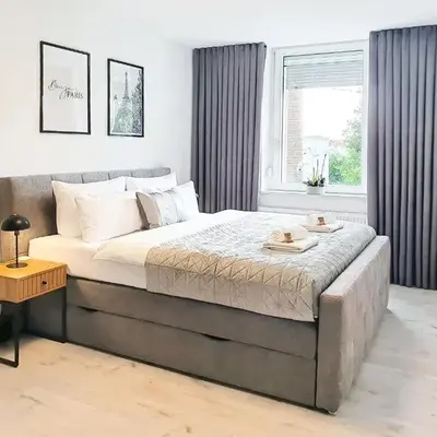 LIVATION - Apartments Hamm-Mitte - 2 Zi - Nespresso - SmartTV - freeWiFi - ausgestattete Küche - 24h Check-In - bis 4 Pers pro Apartment