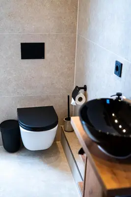 Ein Badezimmer in der Unterkunft Boutique Apartment 1 Oberhausen