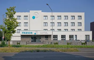 Das Gebäude in dem sich das Hotel befindet