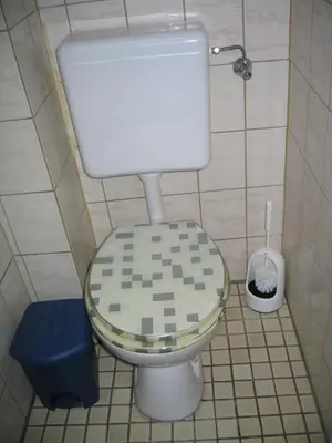 Ein Badezimmer in der Unterkunft Ferienwohnung Bottrop Radetzki