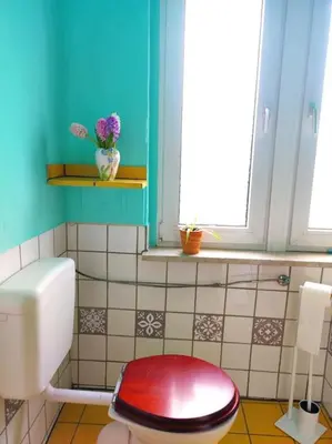Ein Badezimmer in der Unterkunft Ruhrpott-Paradies