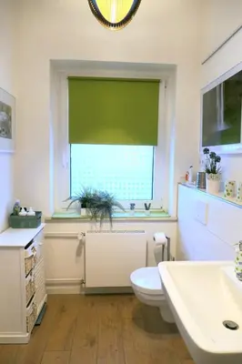 Ein Badezimmer in der Unterkunft Apartment Wedau