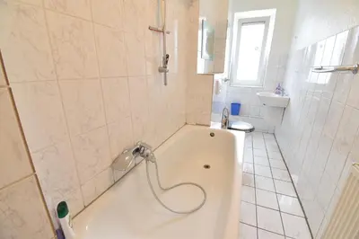 Ein Badezimmer in der Unterkunft CoreRooms - Apartment Bochum Wattenscheid