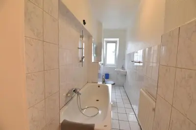 Ein Badezimmer in der Unterkunft CoreRooms - Apartment Bochum Wattenscheid