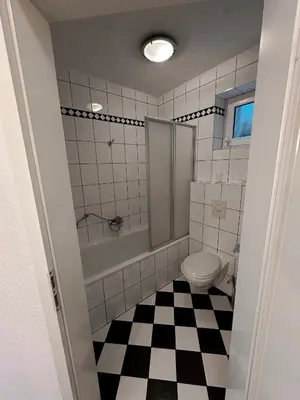 Ein Badezimmer in der Unterkunft City-Residenz Ge-Buer