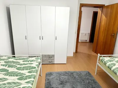 Ein Bett oder Betten in einem Zimmer der Unterkunft Beautiful Flat in Solingen