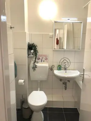 Ein Badezimmer in der Unterkunft Gemütliche Wohnung in Ronsdorf