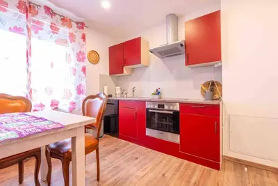 Küche/Küchenzeile in der Unterkunft Wunderschöne Wohnung nähe Essen / Düsseldorf