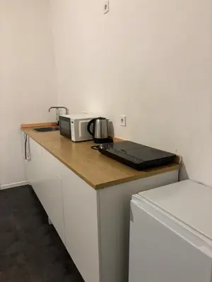Küche/Küchenzeile in der Unterkunft Duisburg Flats 24