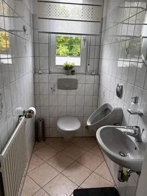Ein Badezimmer in der Unterkunft Camp Marina Ribbrock