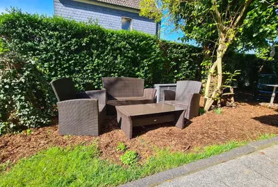 Ein Garten an der Unterkunft B1- Appartements
