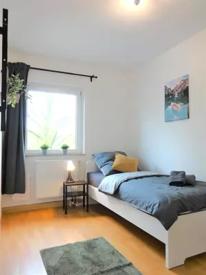 Grundriss der Unterkunft Helles Apartment mit Balkon für 5 Personen