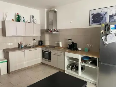 Küche/Küchenzeile in der Unterkunft Im Herzen von Bochum
