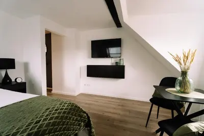 TV/Unterhaltungsangebot in der Unterkunft Green Flat Düsseldorf 2.0