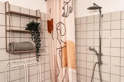Ein Badezimmer in der Unterkunft CosyHomes24 - Apartment with balcony and parking space - WIT01