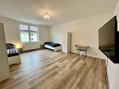 TV/Unterhaltungsangebot in der Unterkunft Modern Apartment Gelsenkirchen