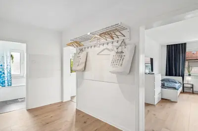 Ein Bett oder Betten in einem Zimmer der Unterkunft Worker Place Gelsenkirchen