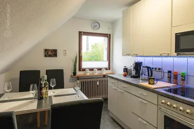 Küche/Küchenzeile in der Unterkunft Unterm Dach in Schwerte