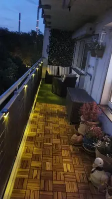 Ein Balkon oder eine Terrasse in der Unterkunft 3,5 Zimmer Wohnung 68qm in Gladbeck mit Balkon und Stellplatz