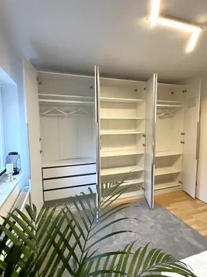 Ein Bett oder Betten in einem Zimmer der Unterkunft Nobelapartment zum Wohlfühlen