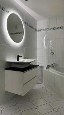 Ein Badezimmer in der Unterkunft Schöne Ferienwohnung in Dülmen