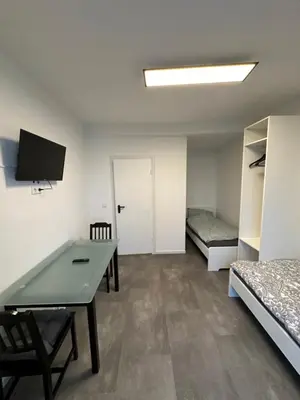 TV/Unterhaltungsangebot in der Unterkunft Schöne Apartments im Zentrum von Bottrop BO01 und BO02