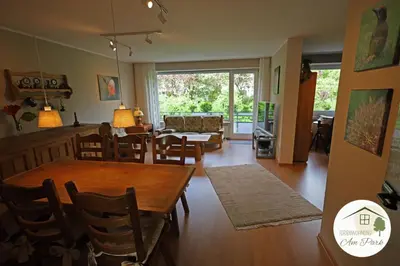 Grundriss der Unterkunft Großzügige Wohnung am Comberg-Park