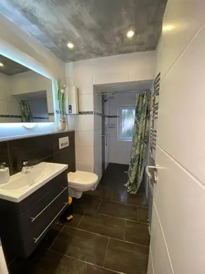 Ein Badezimmer in der Unterkunft Cozy Apartment