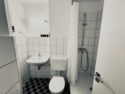 Ein Badezimmer in der Unterkunft Stadtnest HII