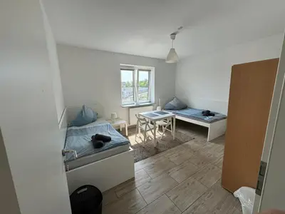 Ein Bett oder Betten in einem Zimmer der Unterkunft Consol