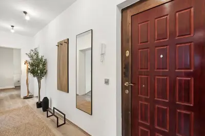 Grundriss der Unterkunft Stylisches Apartment, 2-5 Personen, Zentral, Nähe Messe