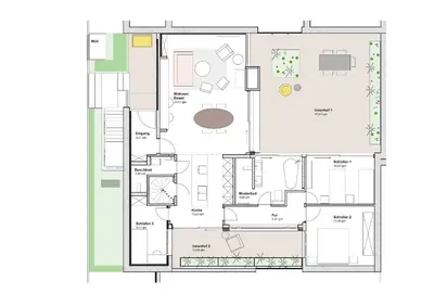 Grundriss der Unterkunft HOMEFY - Luxury Bungalow